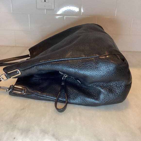Coach Madison Phoebe Pebbled Leather Shoulder Bag (#1) - Picture 9 of 15
